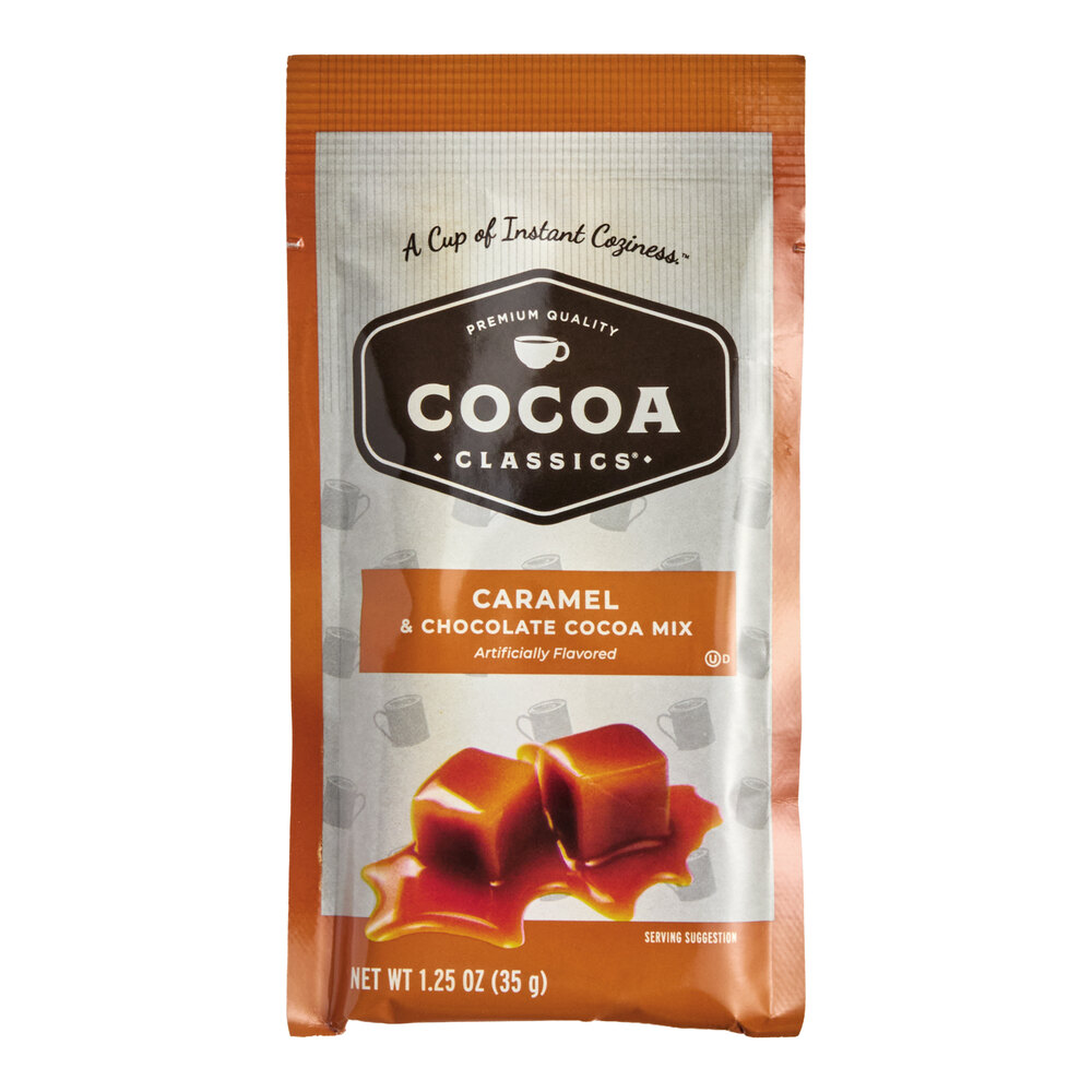 Cocoa Classics Caramel and Chocolate Cocoa Mix Packet 1.25 oz