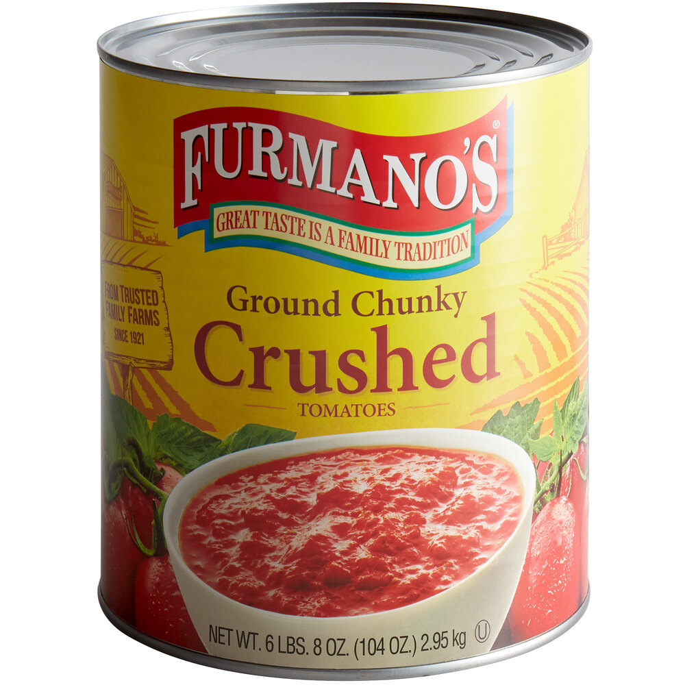 Furmano's Chunky Crushed Tomatoes 10 Can