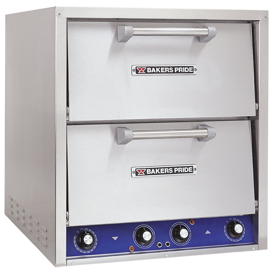 Bakers Pride P44BL Brick Lined Electric Countertop Pizza and Pretzel