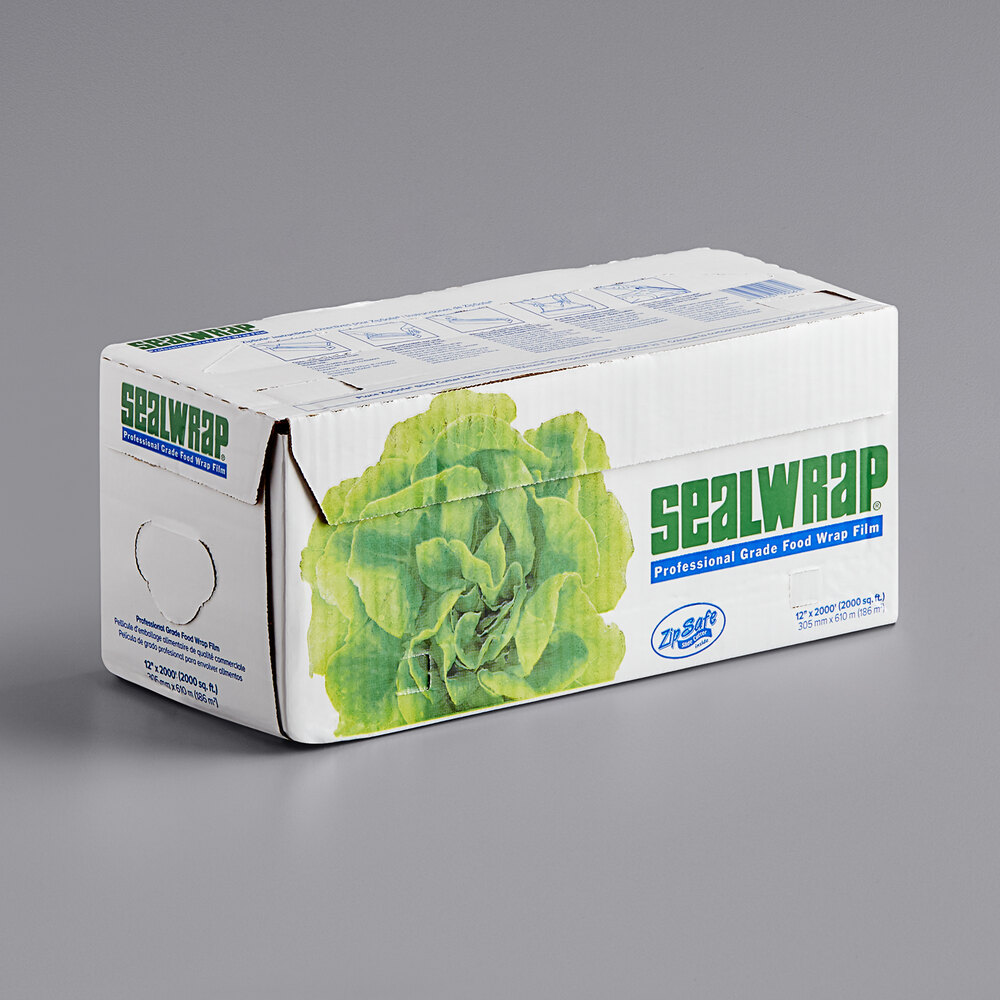 Berry AEP 1504318 12" x 2000' HeavyDuty Film with ZipSafe Slide Cutter