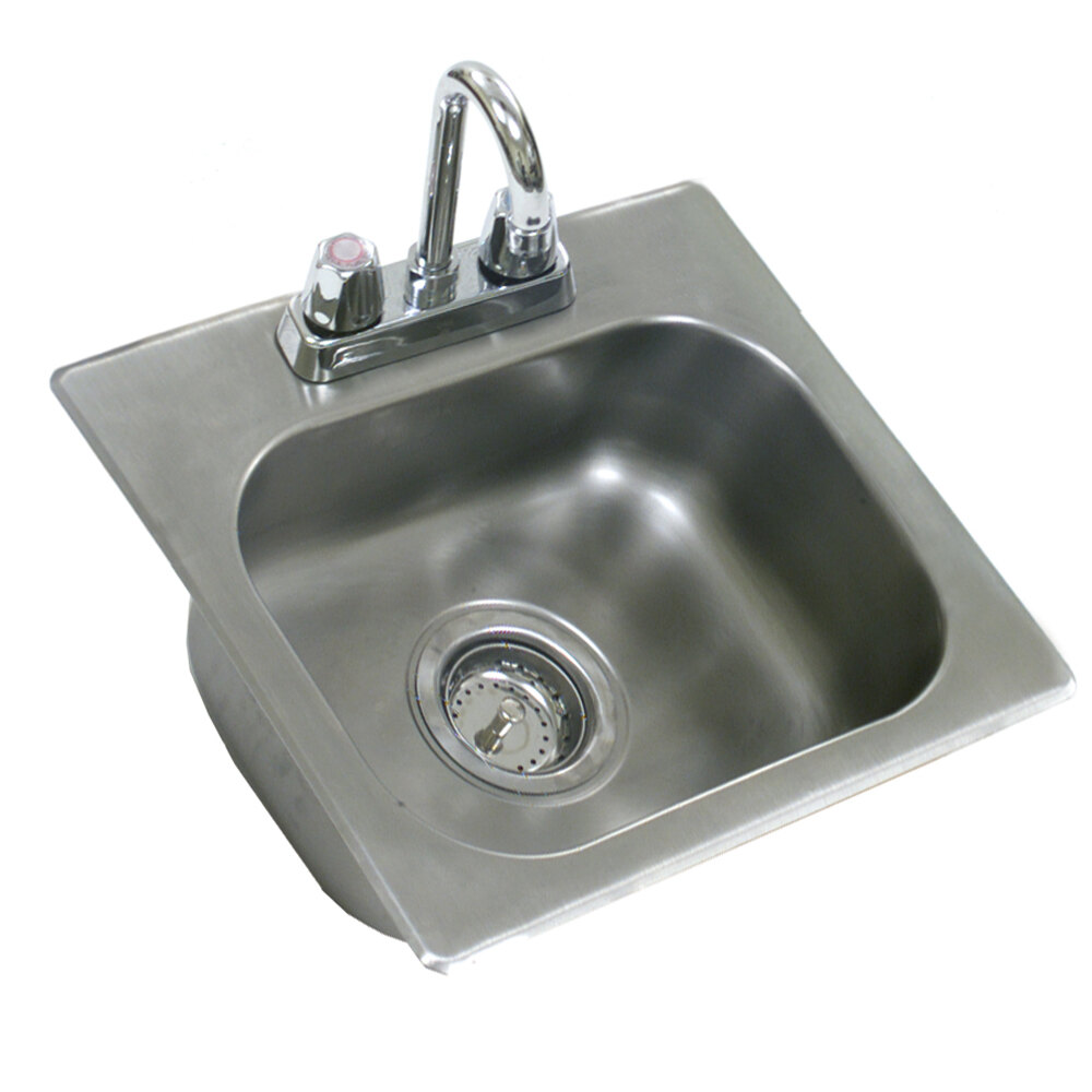 Eagle Group SR241813.51 One Compartment Stainless Steel DropIn Sink
