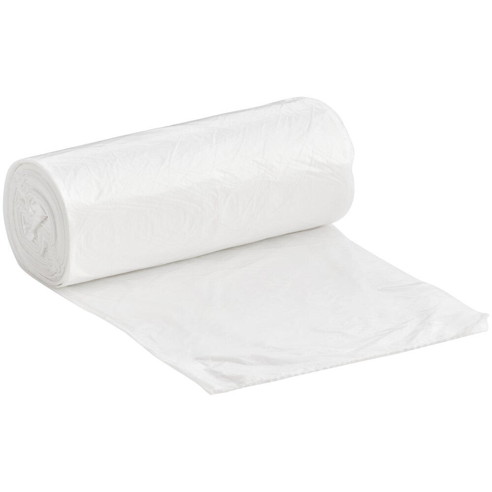 8 Gallon 40 Counts Strong Trash Bags Garbage Bags by , Bathroom