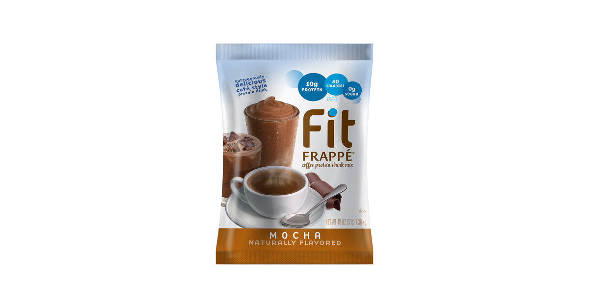 Big Train 3 lb. Fit Frappe Mocha Protein Drink Mix