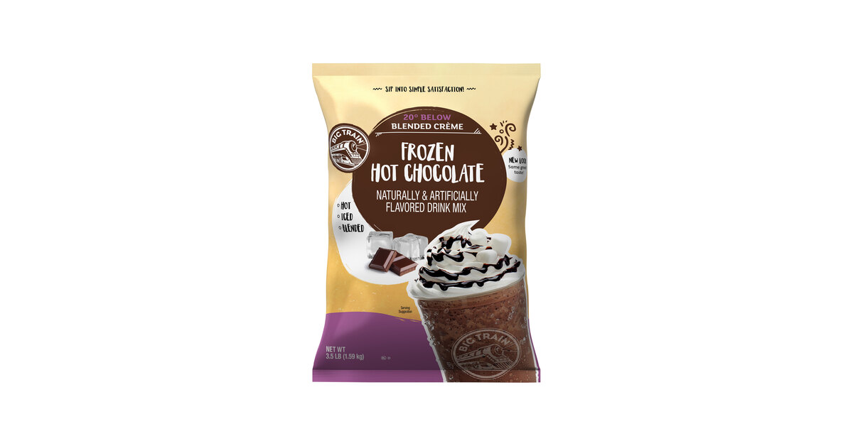 Big Train 3.5 lb. 20 Below Frozen Hot Chocolate Mix