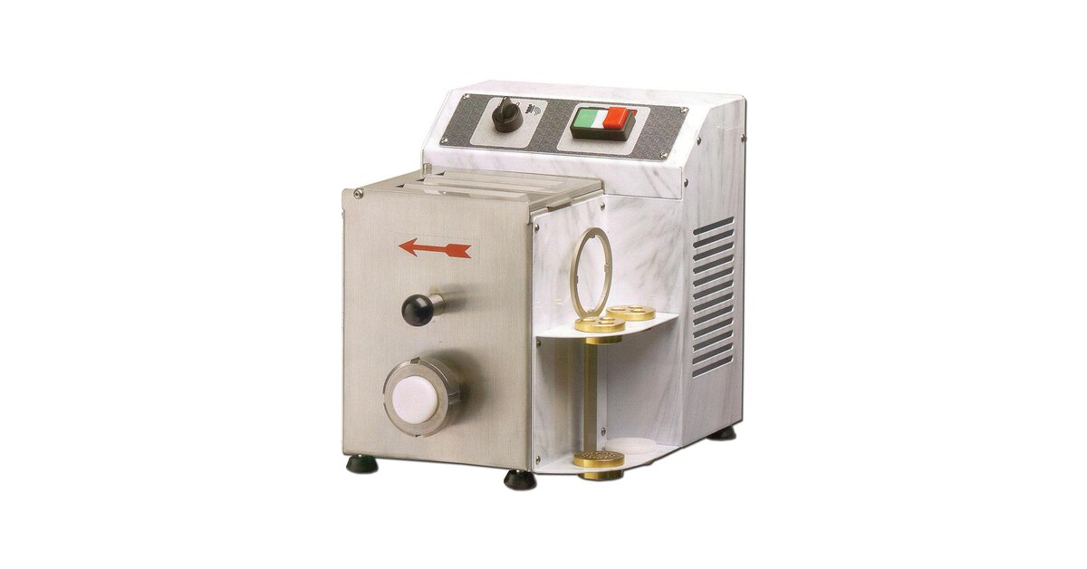 Avancini 13320 3 3/10 lb Electric Pasta Machine - Tabletop, 1/2 hp, 110v