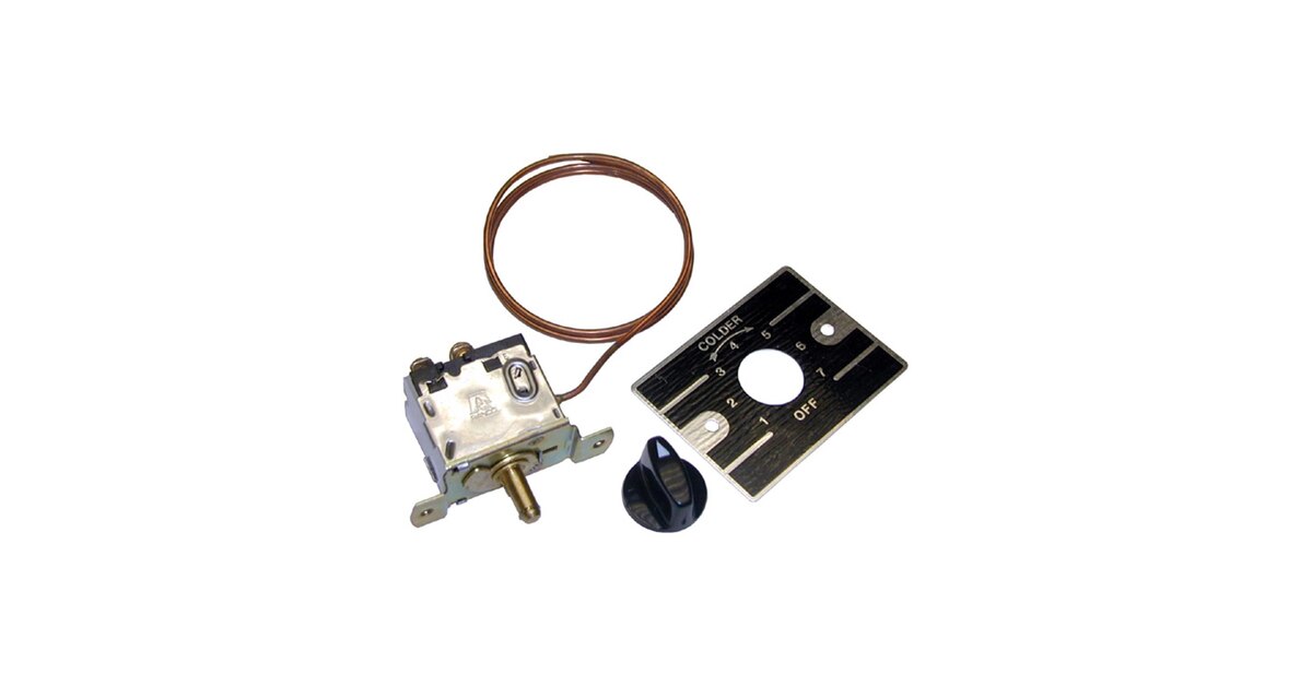 All Points 46-1325 Cooler Temperature Controller w/ Dial Plate & Dial
