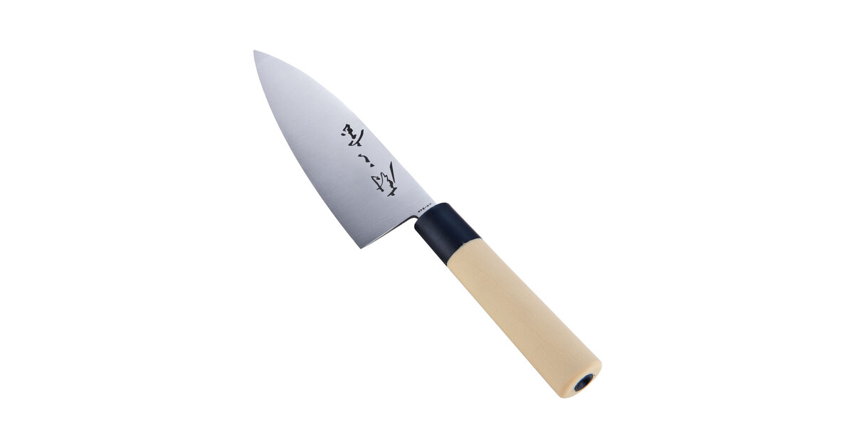 M24106PL Mercer 6 Asian Collection Deba Utility Knife – Cresco