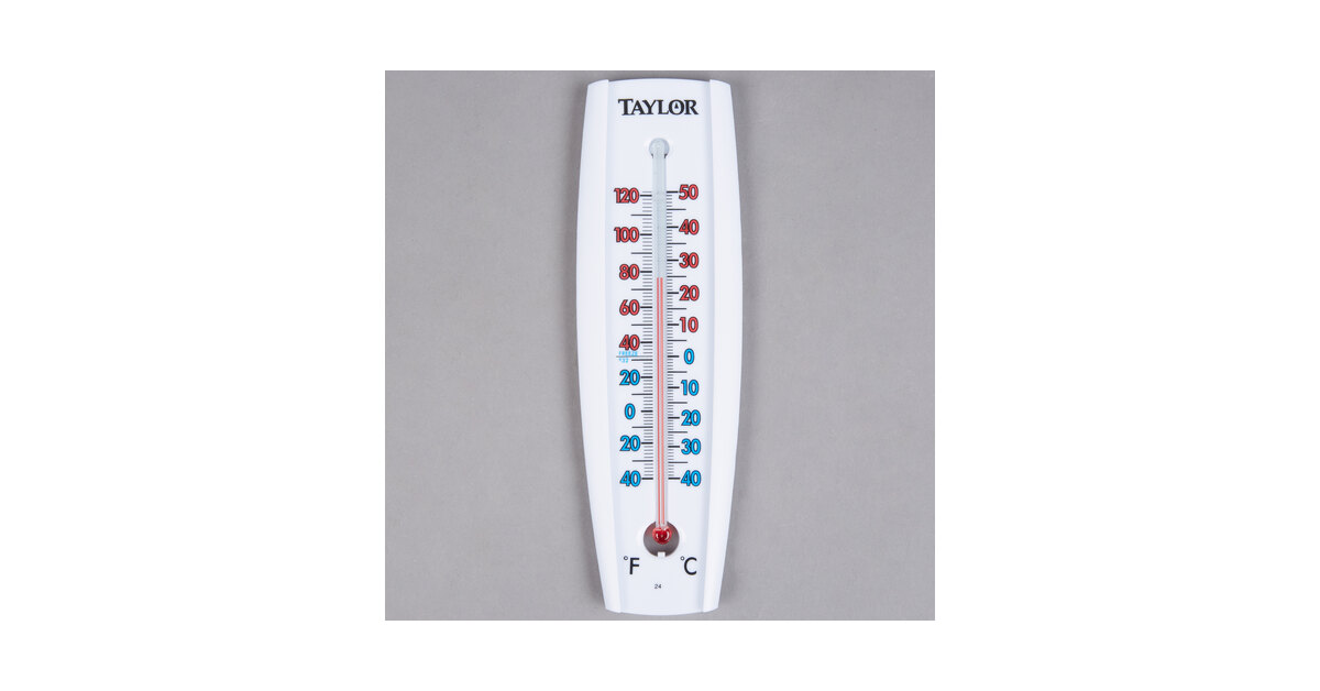  Taylor Precision 5154 Wall Thermometer : Patio, Lawn & Garden