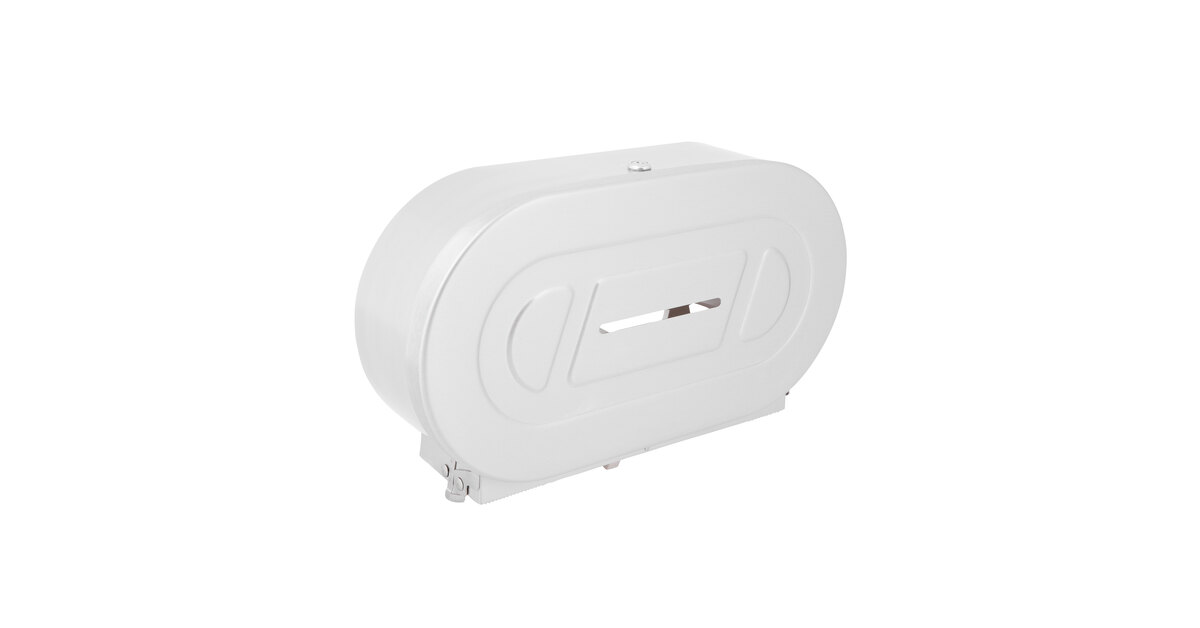 Bobrick B-2892 Surface Mounted Twin Jumbo Roll Toilet Tissue Dispenser for sale online 
