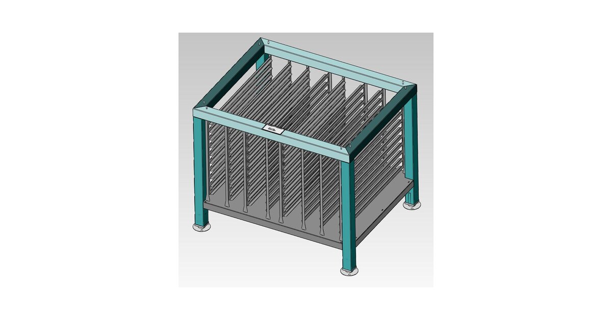 Alto-Shaam 5005732 Stationary Stainless Steel Stand for 7-14ES, 7-14ESG,  7-14ESi, 10-18ES, and 10-18ESi Combitherm Combi Ovens with Pan Slides and  Shelf