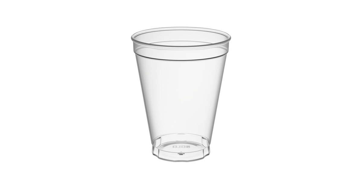 Solo Ultra Clear™ TP7 7 oz. Clear PET Plastic Cold Cup - 1,000/Case