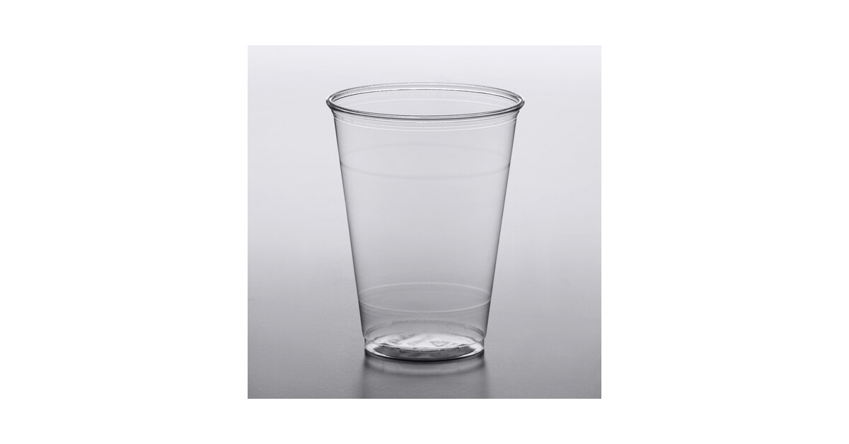 Clear Plastic Drink Cups - Solo Ultra 1,000 per case - Parish Supply