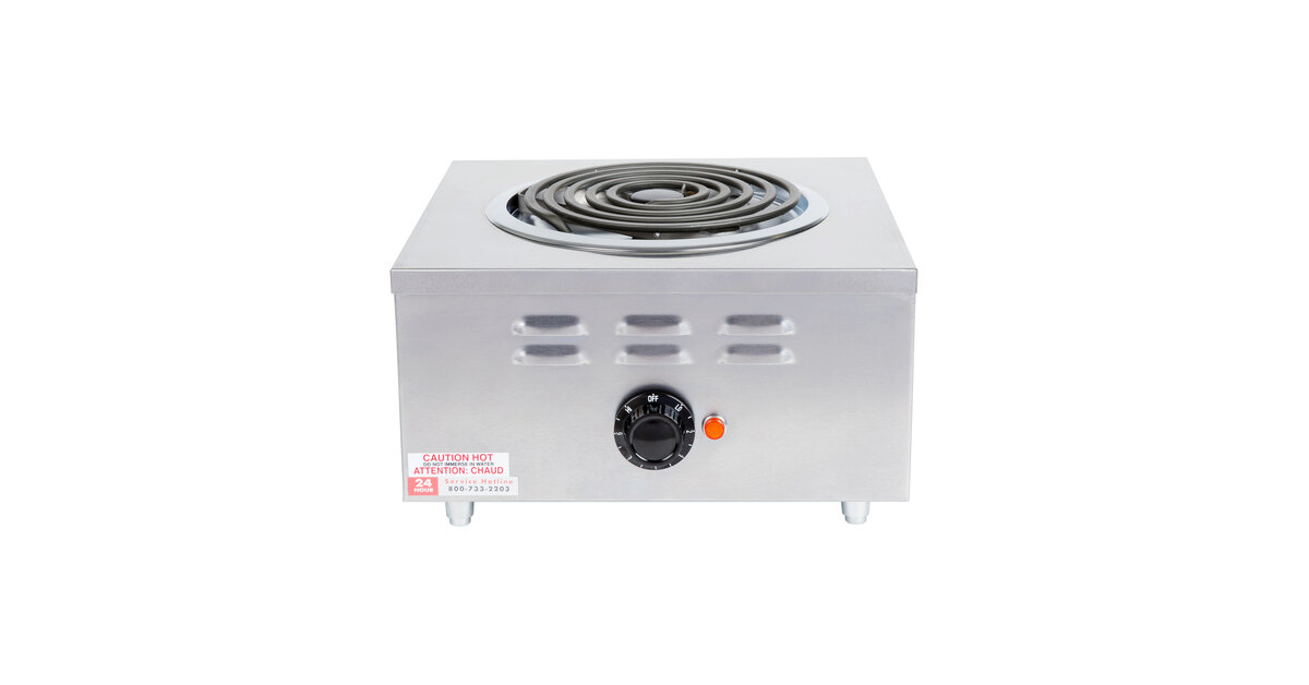 Large Electric Hot Plate - APW Wyott CHP-1A 120V, 1650W