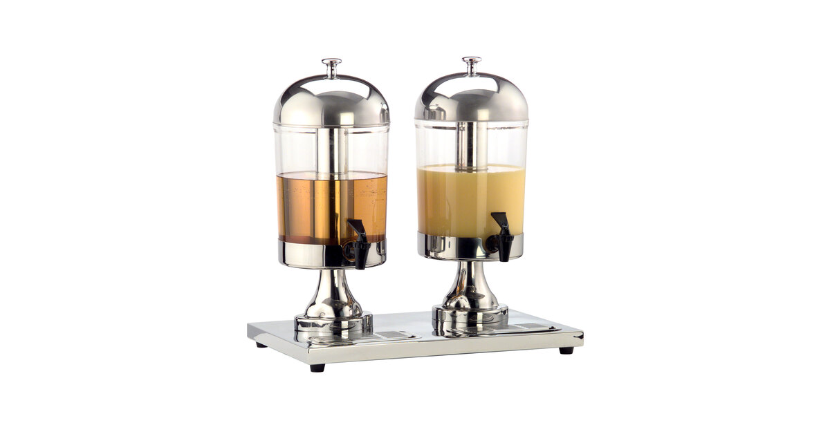 American Metalcraft JUICE2 8.5 Qt. Double Stainless Steel Beverage