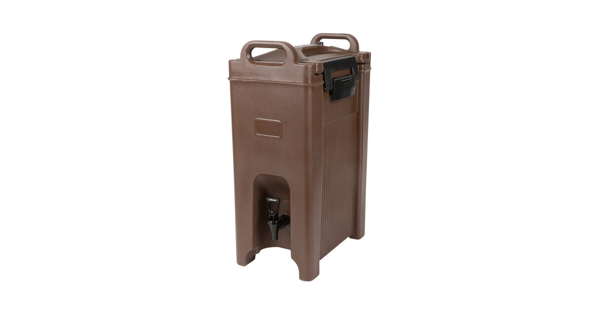 Carlisle XT500001 Cateraide™ XT 5 Gallon Brown Insulated Beverage
