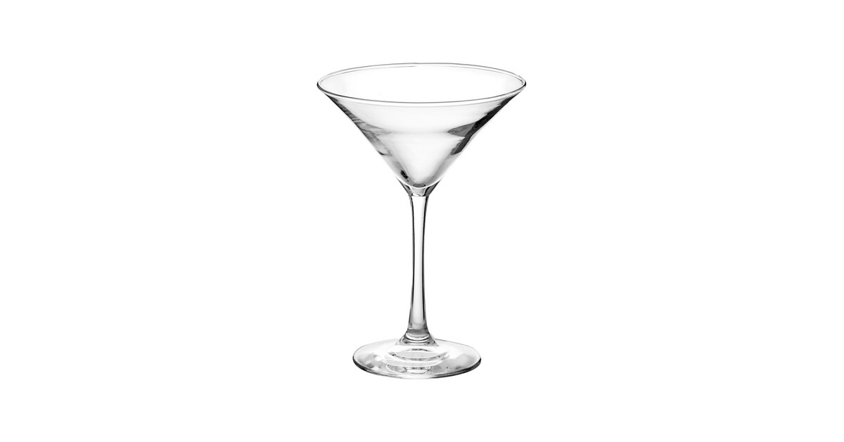 Libbey 7512 Vina 8 oz. Customizable Martini Glass - 12/Case
