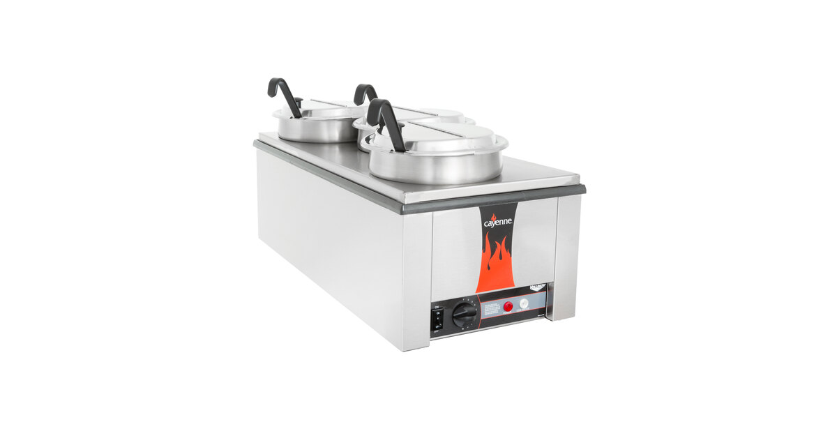 Vollrath 72788 Heat 'N Serve 4/3 Size Countertop Rethermalizer