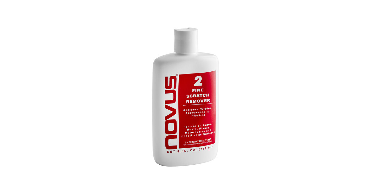 Scratch and Abrasion Remover / Refinisher for Plastic and Metal