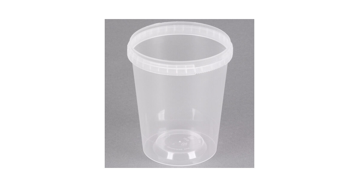 Clear Deli Cup and Lid Combo – Prime Source Brands