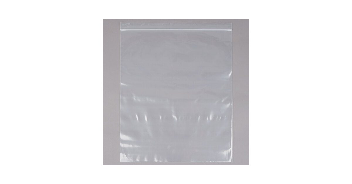 First Street Jumbo 2-Gallon Reclosable Freezer Bags with Snap and Seal Zip  Lock Top, 13x15-5/8, 50 Ct (Twin Pack)