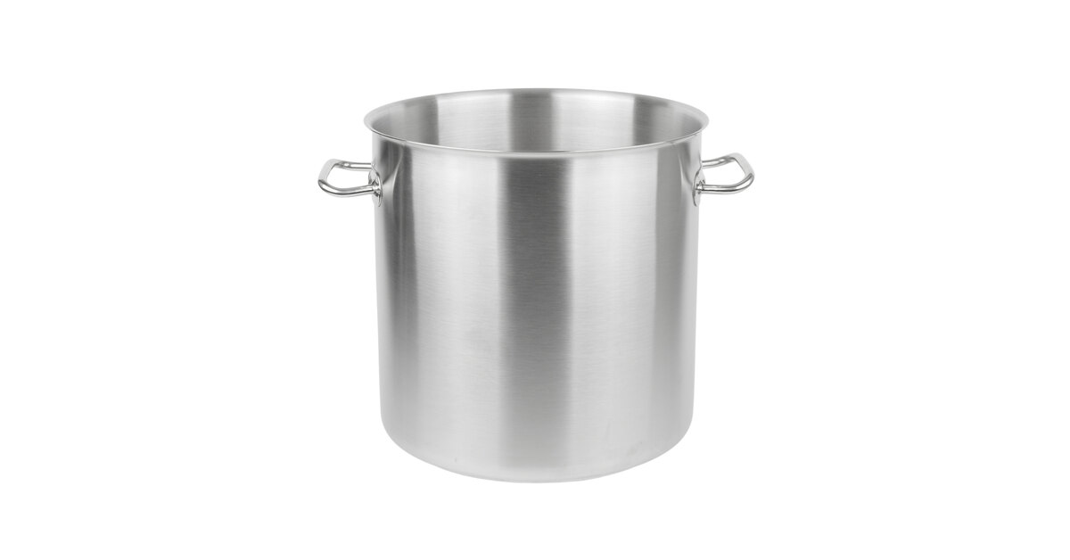 STOCK POT 鍋　15,1L ステンレススチール Vollrath 47723 Intrigue 27 Qt. Stainless Steel Stock Pot