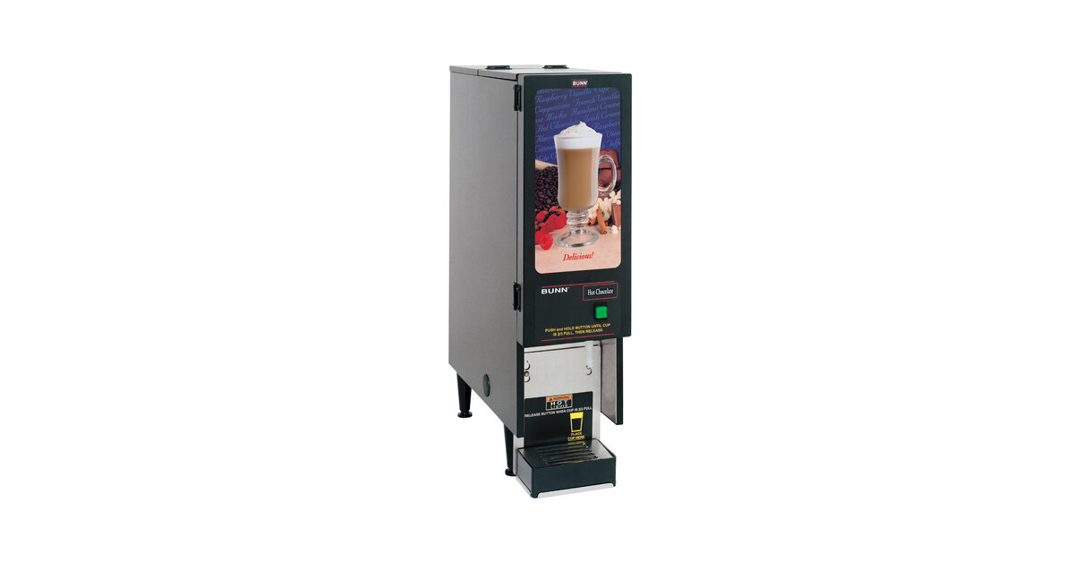 Bunn SET00.0197 FMD-3 BLK Fresh Mix Cappuccino / Espresso Machine Cafe Latte  Dispenser with 3