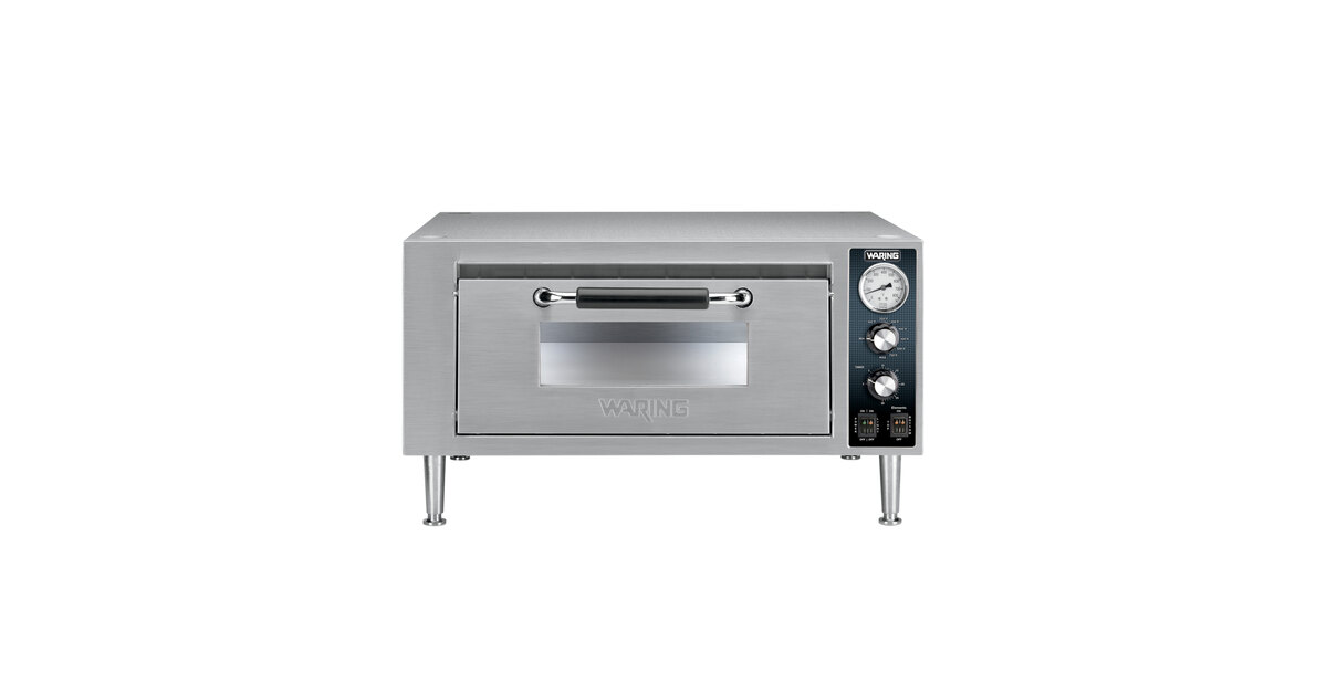 Waring WPO500 Single Deck Countertop Pizza Oven - 120V