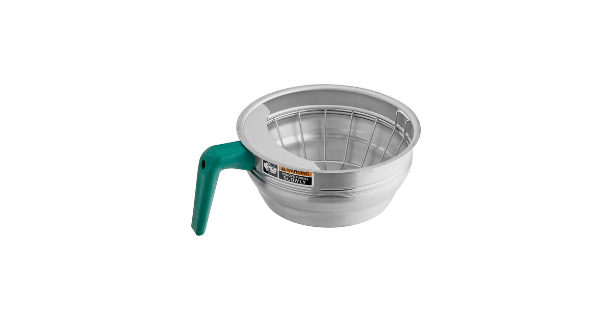 Bunn 20216.0004 Funnel Assembly,Sst-Grn Hdl(7.12)