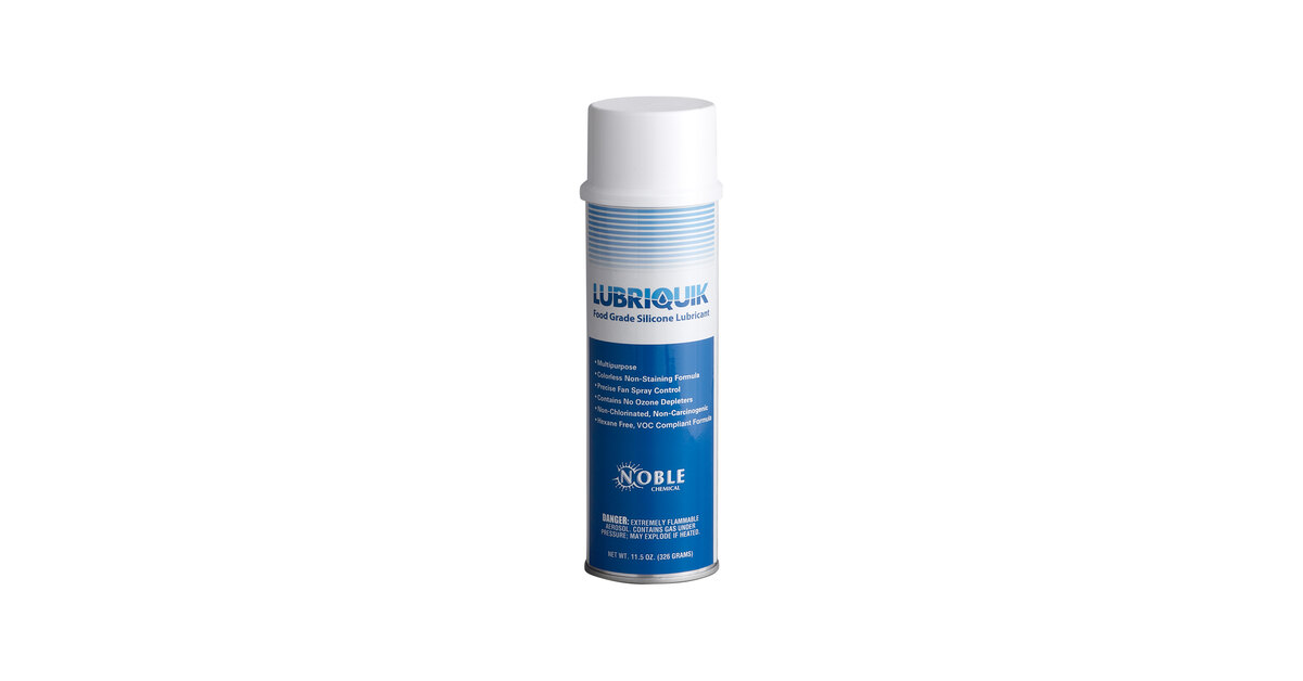 Food Grade Silicone Spray 11.5 oz. (Noble Chemical Lubriquik)