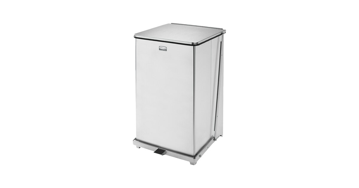 Rubbermaid® FGST40SSPL The Defenders 25 Gallon Stainless Steel