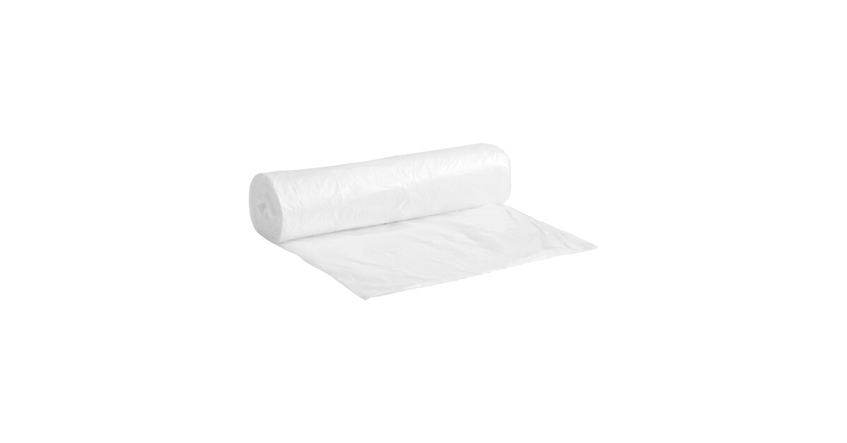 Dropship Pack Of 25 Garbage Can Liners 40 X 48 Ultra Thin Natural Trash Bags  40x48