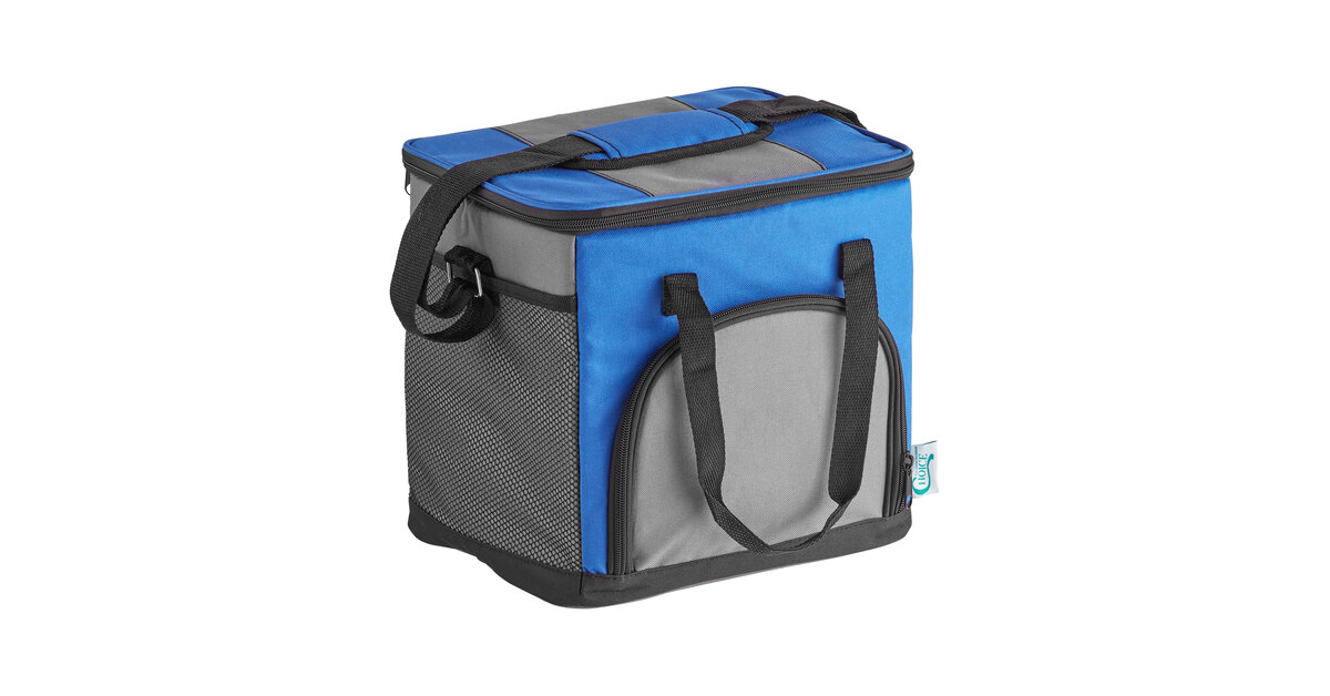Outrav Blue Insulated Cooler bag - Handles and Removable Shoulder Strap
