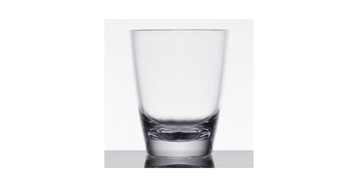 GET SW-1430-1-CL-EC 3 oz. Mini Martini Glasses, Shot Glasses, Reusable  Plastic, Dishwasher Safe (Pack of 4)