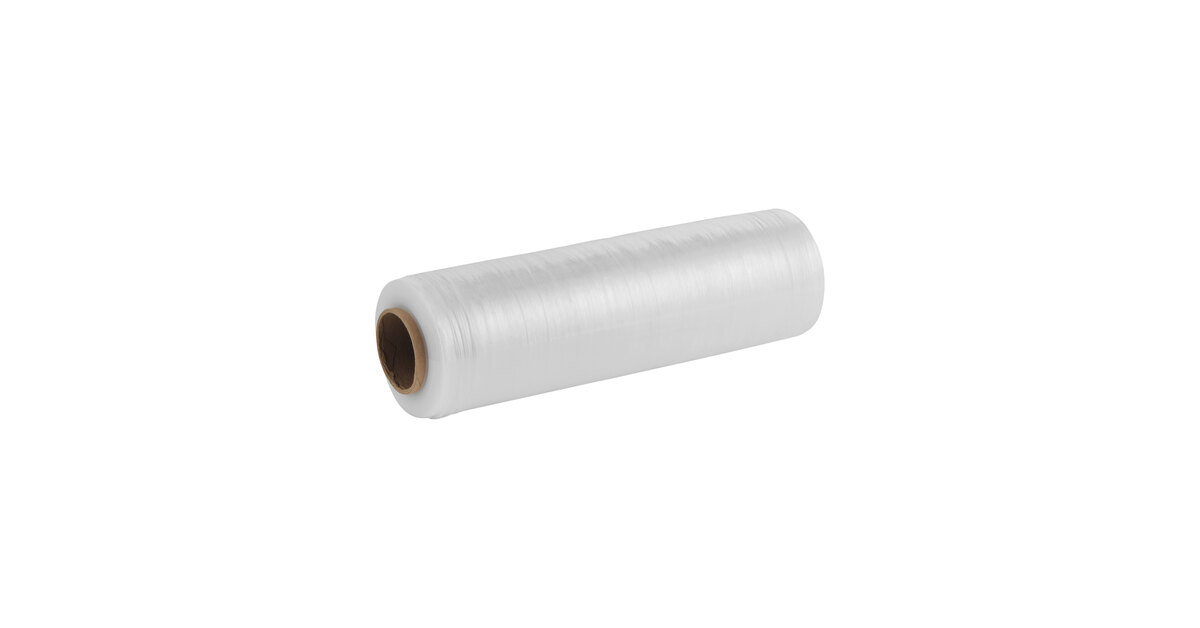 4 Rolls 18x1500FT 80 Gauge Pre-Stretched Pallet Wrap - Hand Stretch Film For Shipping & Storage