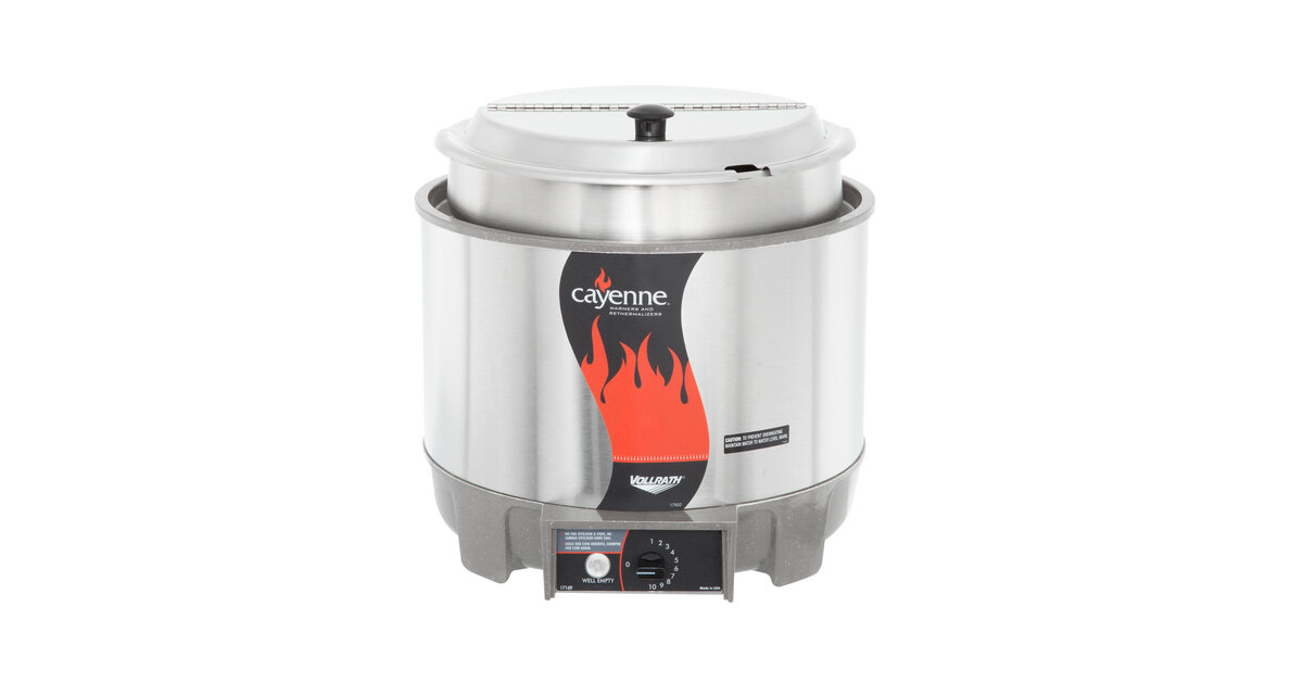 シローダーラー　ポット Vollrath 72009 Cayenne 11 Qt. Round 