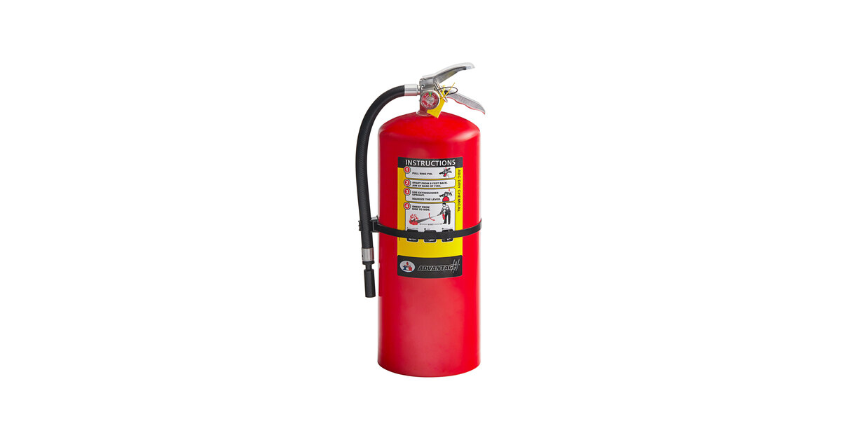 Badger Advantage ADV-20 18 lb. Dry Chemical ABC Fire Extinguisher