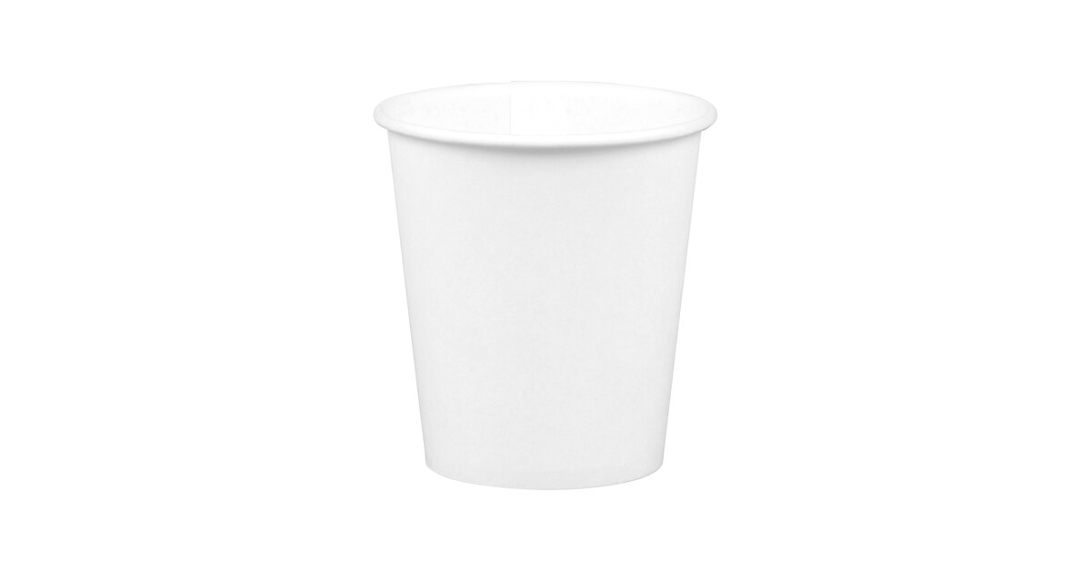 Bare by Solo 44-2050 Eco-Forward 3 oz. Wax Treated White Paper