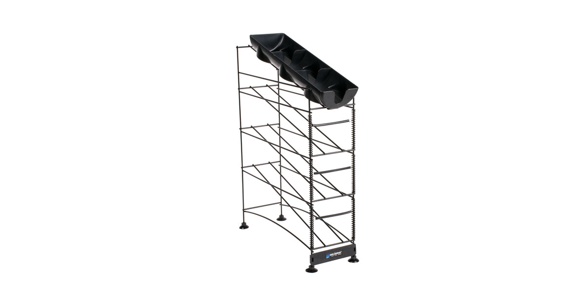 San Jamar C8504WF Wireworks Vertical 8 - 44 oz. Countertop 3 Cup