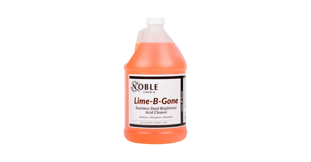 Noble 1 Gallon / 128 oz. Lime-B-Gone Concentrated Delimer Noble 1 Gallon / 128 oz. Lime-B-Gone Concentrated Delimer