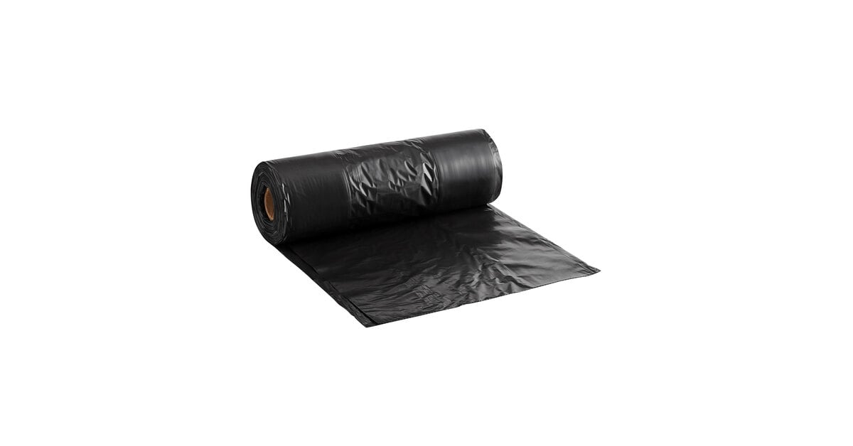 33 Gallon Garbage Bags Xtra Heavy Duty Liners - Black, 23X10X39 up to 100/Cs