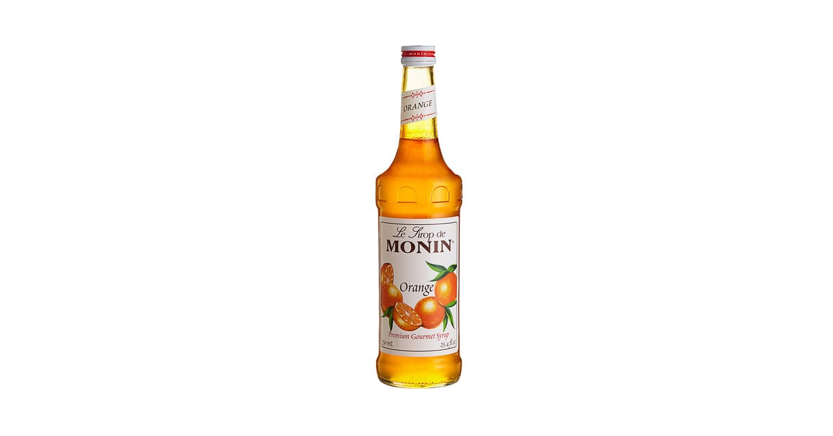 Monin Premium Orange Flavoring / Fruit Syrup 750 mL