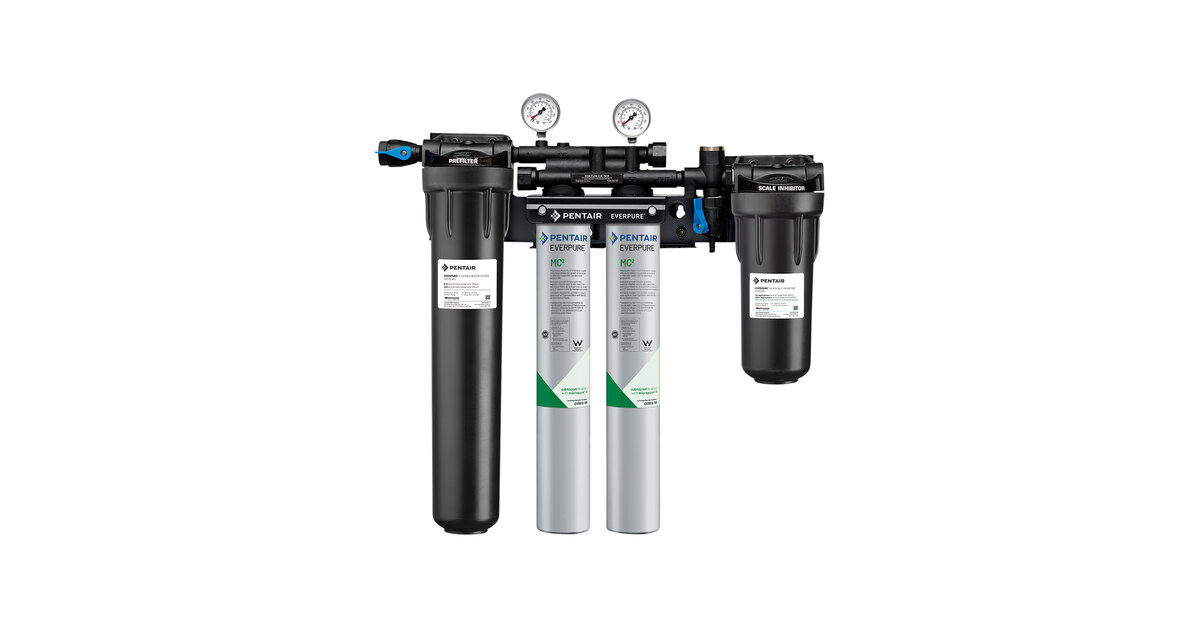 Everpure EV9330-42 High Flow CSR Twin-MC2 Water Filtration System