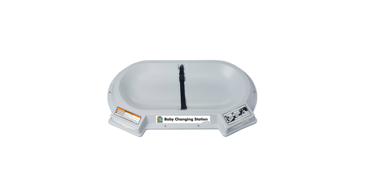 Koala Stainless Steel Baby Changing Station - Horizontal Design - Model KB110-SSRE #KB110-SSRE