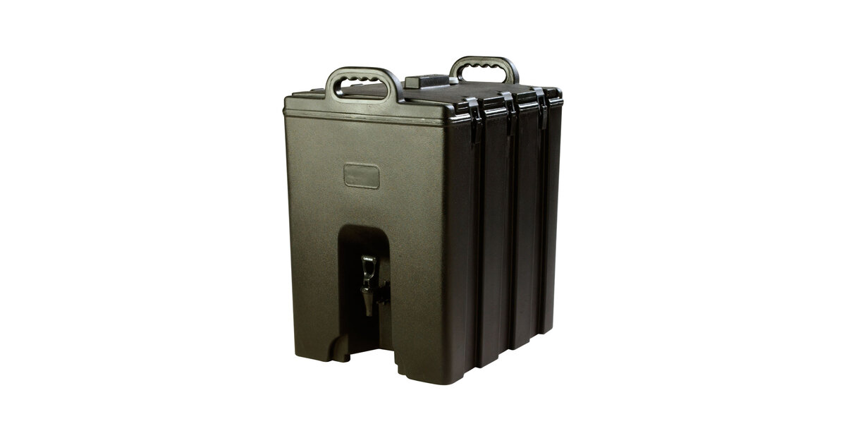 Carlisle LD1000N03 Cateraide™ LD 10 Gallon Black Insulated