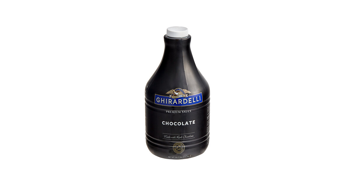 Ghirardelli Black Label Chocolate Sauce (64 fl. oz.)
