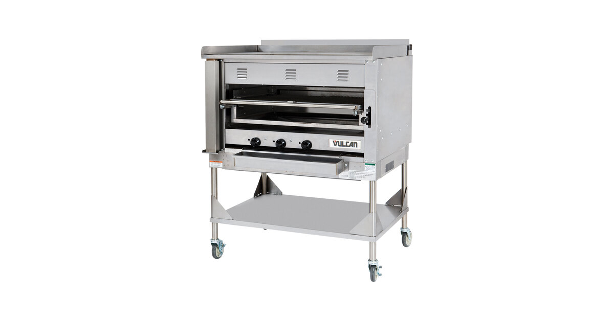 Vulcan VST3B-NAT Natural Gas Chophouse Ceramic Broiler with