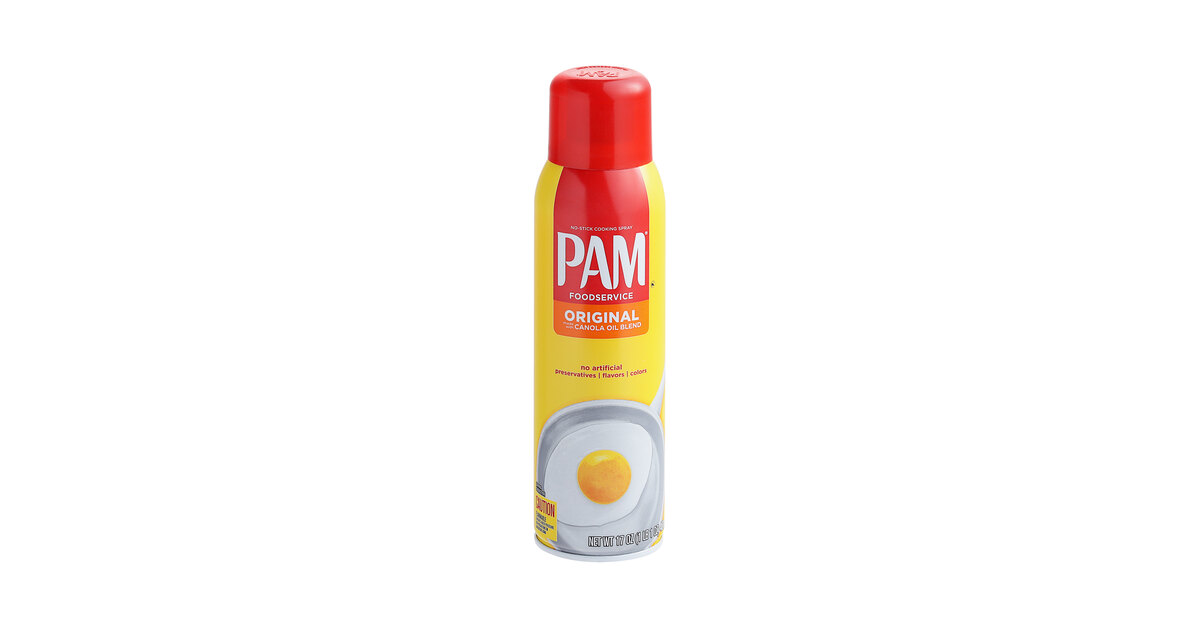 PAM Original Cooking Spray, Canola Oil Nonstick Cooking & Baking