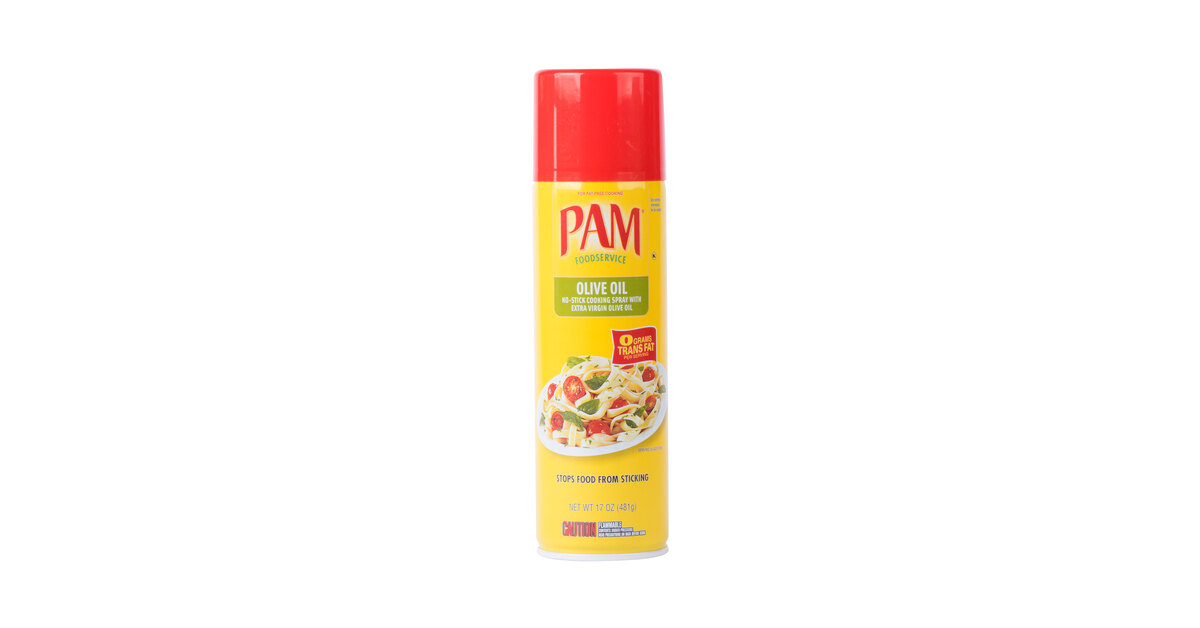 PAM 17 oz. Olive Oil Release Spray - 6/Case