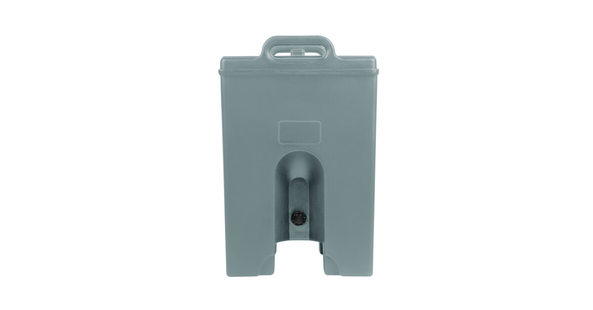 Cambro 1000LCDPL401 Camtainer 11.75 Gallon Slate Blue Insulated Soup Carrier