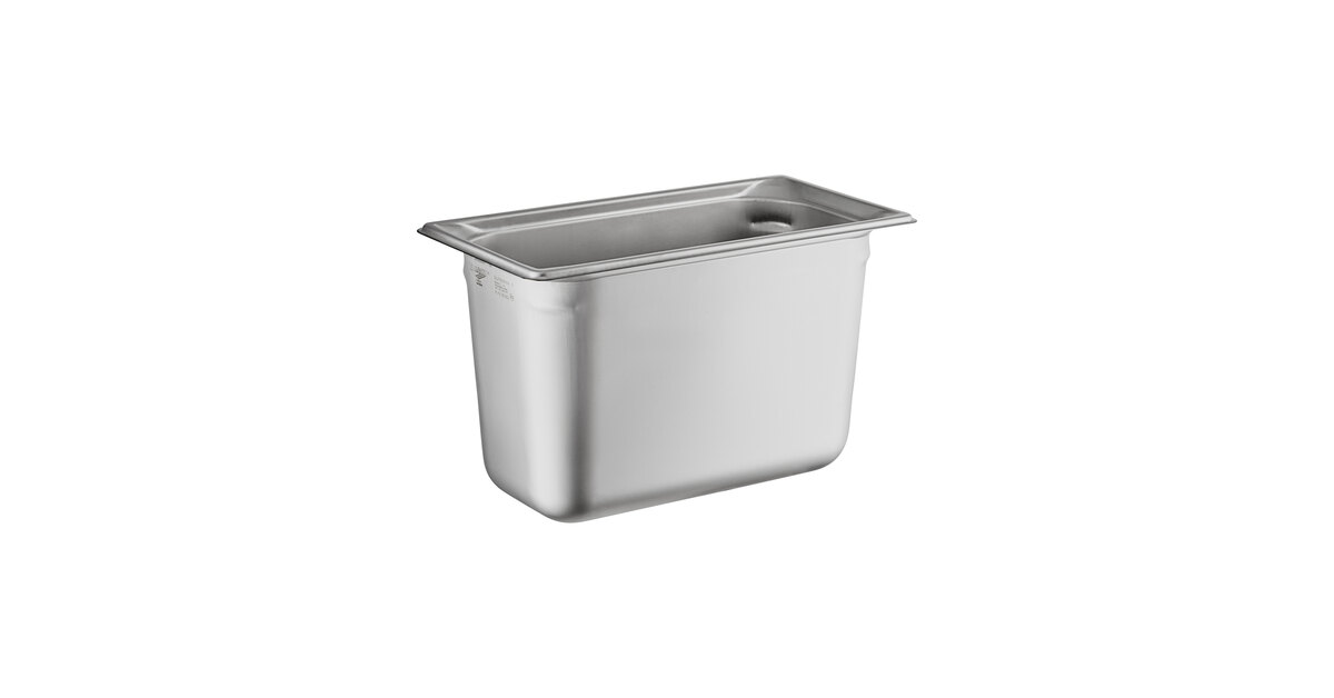 Vollrath 90382 Super Pan 3® 1/3 Size Anti-Jam Stainless Steel